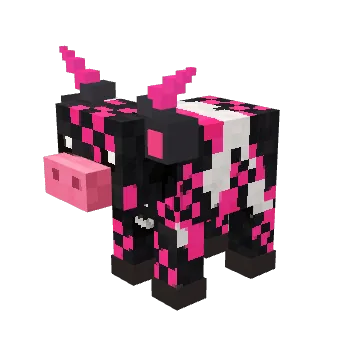 Punk, a legend voxel cow from Moonch.io