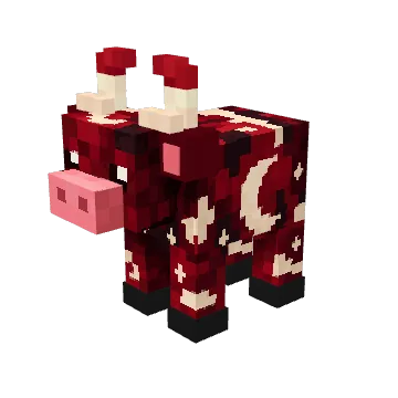 Blood Moon, a legend voxel cow from Moonch.io